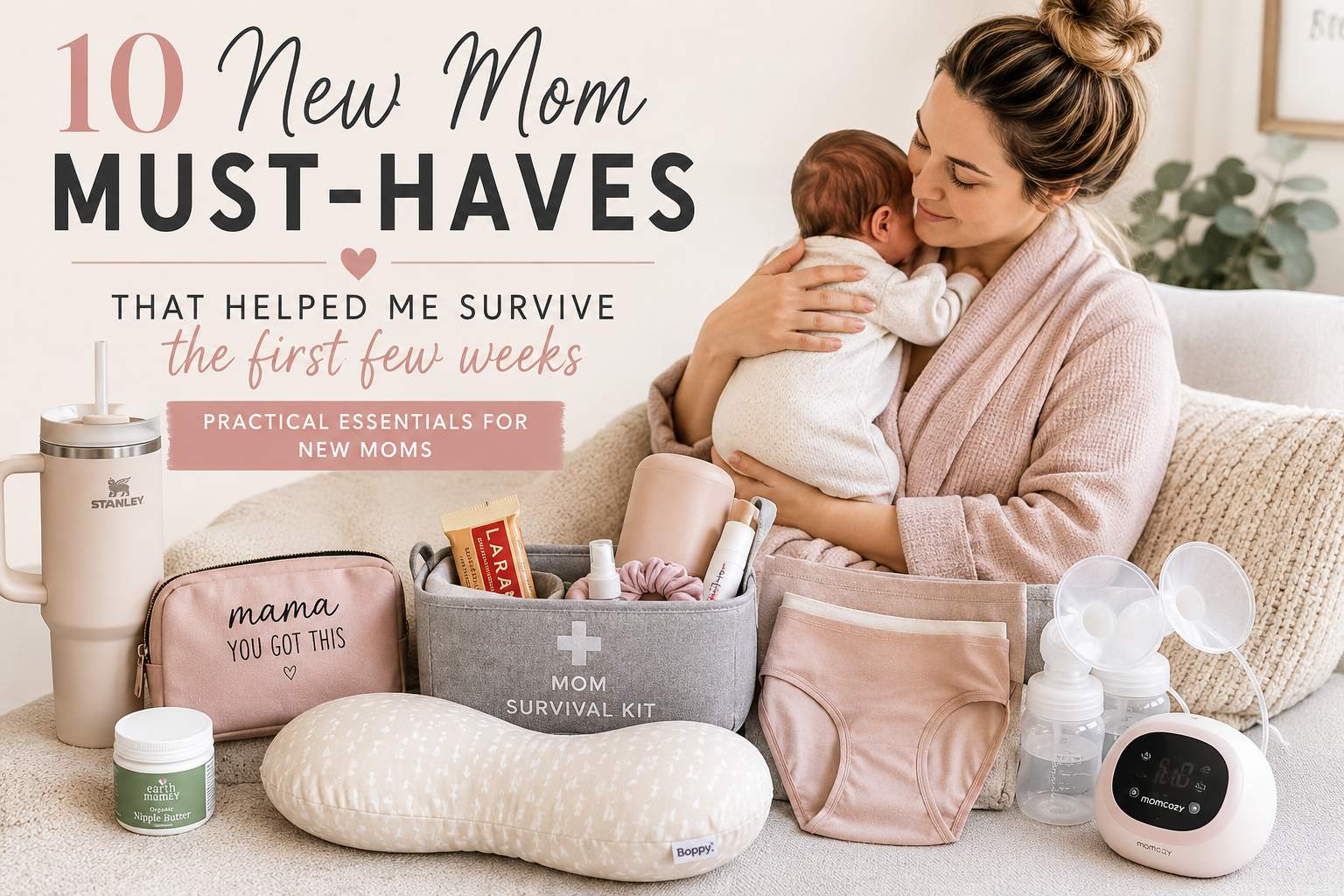 10 New Mom Must-Haves That Made the First Weeks Easier