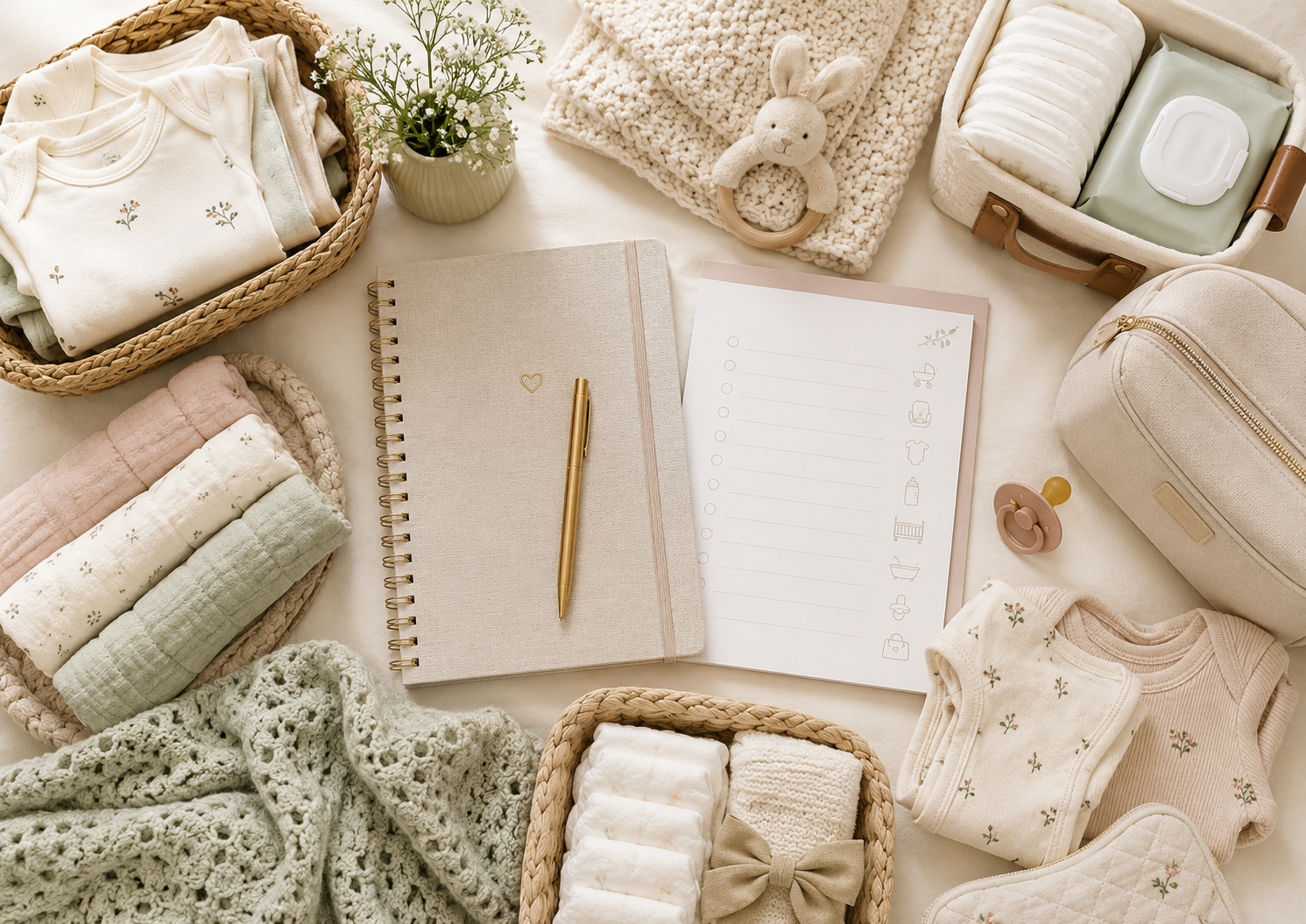 What to Organise Before Baby Arrives: A Simple Baby Prep Guide for First-Time Moms